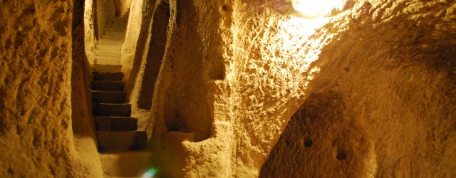 Never in my life have I seen such extraterrestrial housing. Entire villages underground. Giant rocks in the likeness of penises rushing past on the left and on the right. Where ARE we?