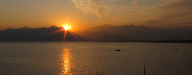 We arrived in Antalya just before midnight. Our host asks us if we would like "soup, or tea?" Trying to be respectful at this ridiculously late hour, we politely accept the offer for "tea..." Oops?